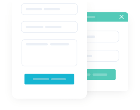 Ask questions you need to be answered before chat Pre-chat survey form